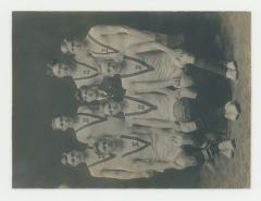 St. Olaf Academy 1907-1908 interclass champions postcard