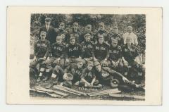 St. Olaf College 1910-1911 baseball team postcard #1
