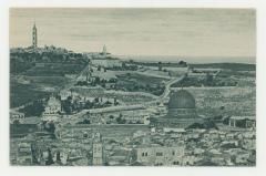 The Mount of Olives postcard