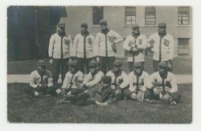 St. Olaf College baseball team sweaters postcard #1