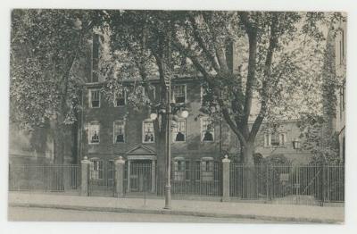 Longfellow's home postcard