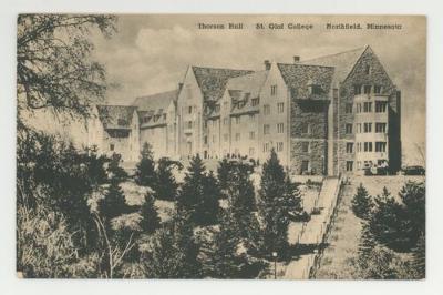 Thorson Hall, St. Olaf College postcard