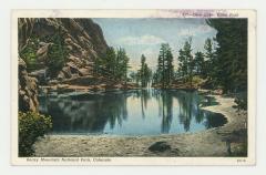 Gem Lake, Estes Park postcard