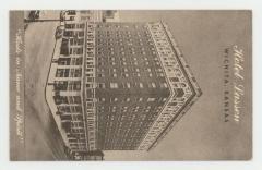 Hotel Lassen, Wichita, Kansas postcard