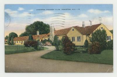Anniston Country Club postcard