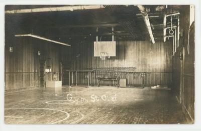 Old Ytterboe hall gym postcards