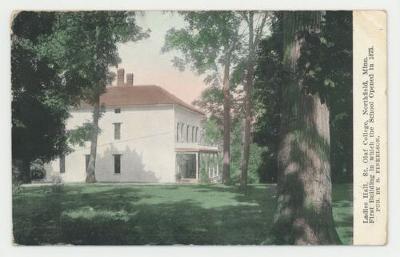 Ladies hall, St. Olaf College postcard