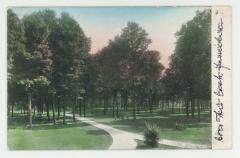 A view on St. Olaf College grounds postcard