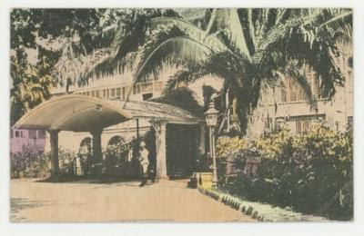The King's House of Jamaica postcard