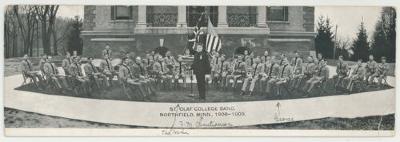 St. Olaf College band postcards