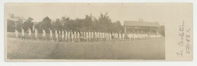 St. Olaf College men's track team at Carleton postcard