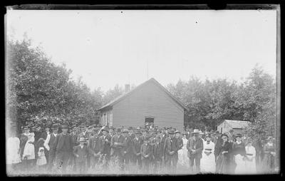 Hayfield schoolhouse where O.G. Felland preached (30)
