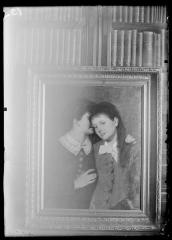 Photograph of Herbjorn Gausta's painting "The Secret" (19)