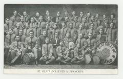 St. Olaf College Musikkorps postcard