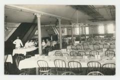 Ytterboe Hall's dining room postcard