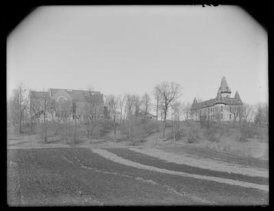 Chapel and Main building from south (936)