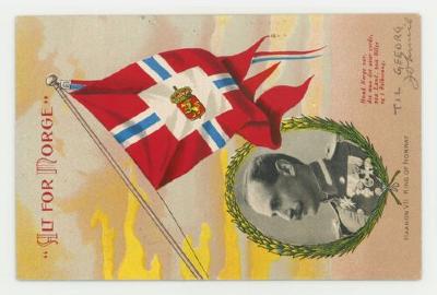 Alt for Norge postcard