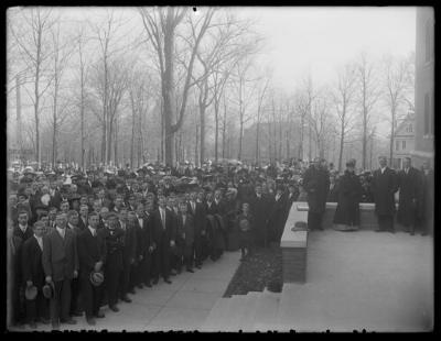 Audience at dedication of Mohn Hall (1225)