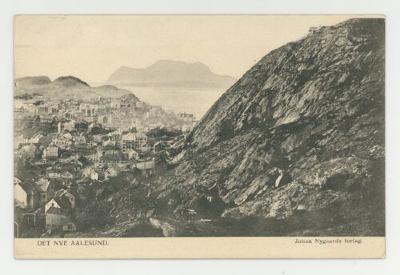 Det Nye Aalesund postcard