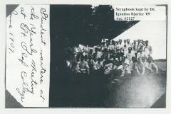 Ytterboe Hall yearly waiter meeting postcard