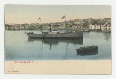 Christianssund postcard