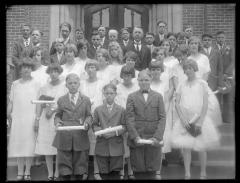 Confirmation class, 1925 (number four) (1704)