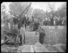 Cornerstone of new building (number one) (1693)