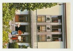 East China Normal University postcard: university library
