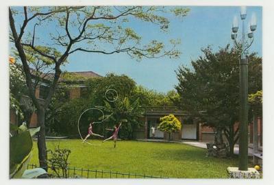 East China Normal University postcard: teachers club