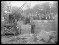 Cornerstone of new building (number two) (1694)