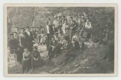 St. Olaf choir in Ravnedalen, Kristiansand postcard