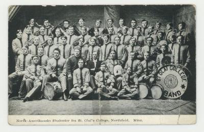 The band that made the Norway trip, summer 1906 postcard #4