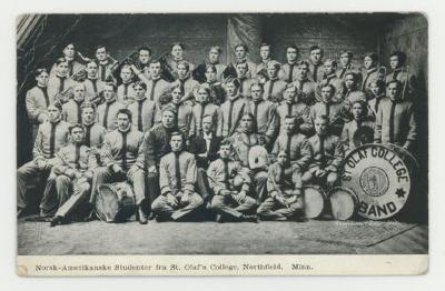 The band that made the Norway trip, summer 1906 postcard #3