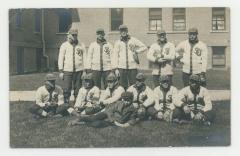 St. Olaf College baseball team sweaters postcard #2