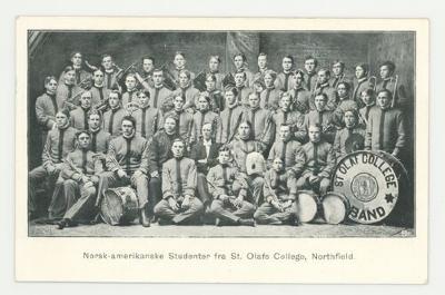 Norsk-amerikanske Studenter fra St. Olaf College, Northfield postcard #3