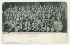 The band that made the Norway trip, summer 1906 postcard #2