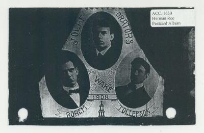 St. Olaf College orators postcard