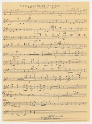 Orchestra sheet music for The Rainbow Bridge of Prayer