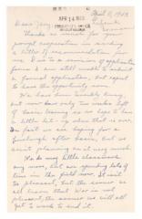 Letter from Leland Sorensen