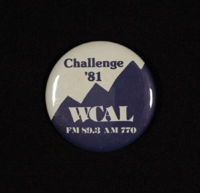 "Challenge '81" WCAL buttons