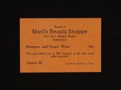 Muril's Beauty Shoppe coupon