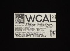 WCAL verification of reception cards