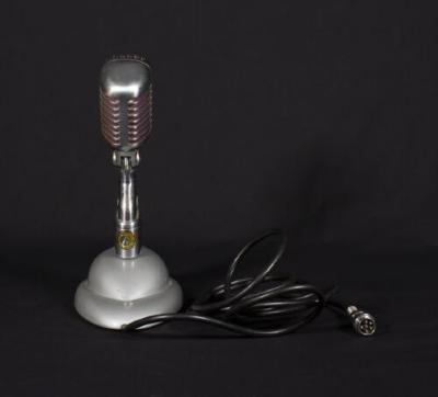 Shure Model 55 Unidyne microphone with stand
