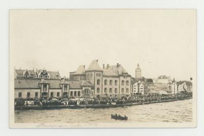 Coastal view of Stavanger Norway postcard