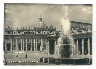 St. Peter's Basilica postcard