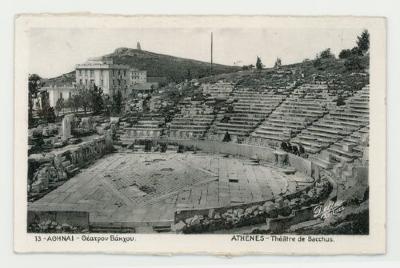 Theatre de Bacchus postcard