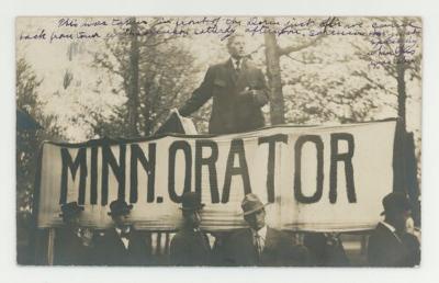 Minn. orator canvas postcard #1