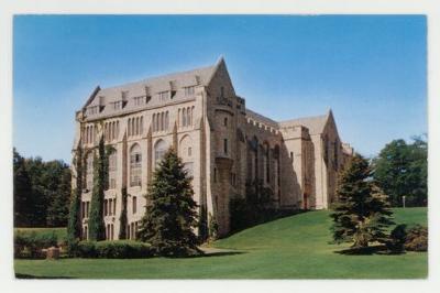 Holland Hall St. Olaf College postcard