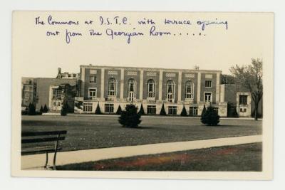 The commons at I.S.T.C. postcard