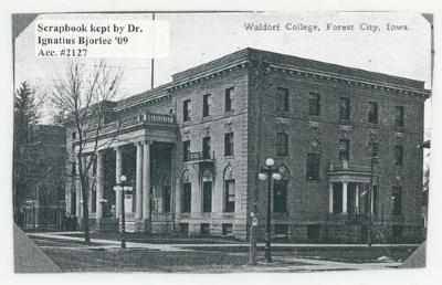 Wardorf College Forest City, Iowa postcard